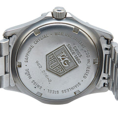 タグホイヤー 2000シリーズ 腕時計 962.206-2 クオーツ シルバー文字盤 ステンレススチール メンズ TAG HEUER 【中古】