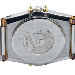 オメガ コンステレーション 腕時計 クオーツ ゴールド文字盤 ステンレススチール メッキ レディース OMEGA 【中古】