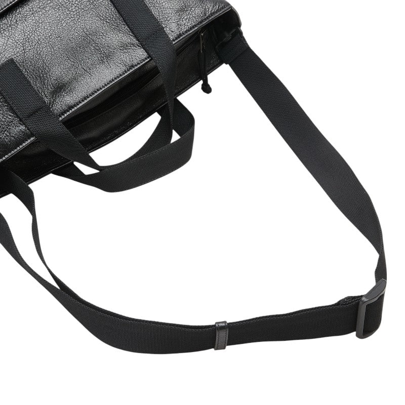 バレンシアガ エクスプローラー ショルダーバッグ ハンドバッグ 2WAY 638804 ブラック レザー レディース BALENCIAGA 【中古】