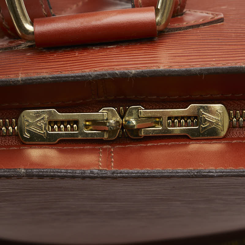 ルイ ヴィトン エピ ゴブラン リュック バックパック M52293 ケニアブラウン レザー レディース LOUIS VUITTON 【中古】