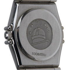 オメガ コンステレーション 腕時計 クオーツ ベージュ文字盤 ステンレススチール レディース OMEGA 【中古】