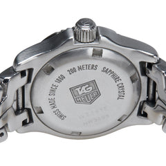 タグホイヤー リンク シェル文字盤 腕時計 WT141E クオーツ パープル文字盤 ステンレススチール レディース TAG HEUER 【中古】