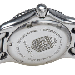 タグホイヤー セル 腕時計 WG1312-0 クオーツ ホワイト文字盤 ステンレススチール レディース TAG HEUER 【中古】