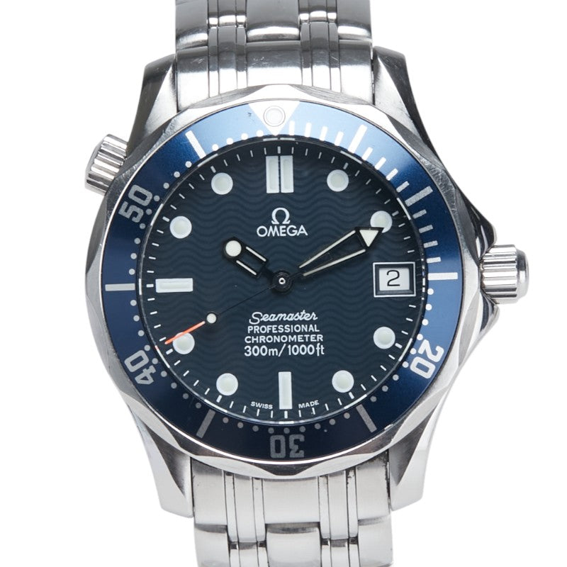 オメガ シーマスター300  腕時計 2551.80 自動巻き ネイビー文字盤 ステンレススチール メンズ OMEGA 【中古】