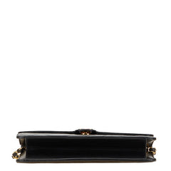 シャネル マトラッセ ココマーク 斜め掛け チェーン ショルダーバッグ 4番台 ブラック ラムスキン レディース CHANEL 【中古】