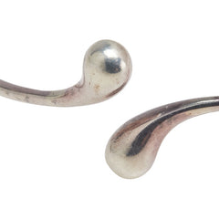 ティファニー ティアドロップ バングル SV925 シルバー レディース TIFFANY&Co. 【中古】