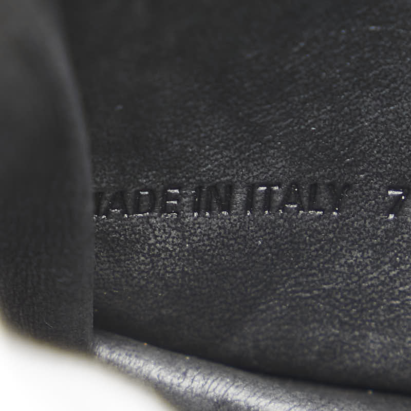 バレンシアガ モナコ BB コインケース カードホルダー 765459 ブラック パフィー アリーナラムスキン レディース BALENCIAGA 【中古】