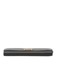 ヴァレンティノ ガラバーニ 長財布 1W2P0X33SNP ブラック カーフスキン レディース VALENTINO 【中古】