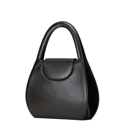 カルティエ パンテール パンサー ハンドバッグ ブラック レザー レディース CARTIER 【中古】