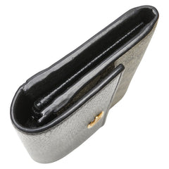 グッチ GGマーモント GGスプリーム 長財布 456116 ブラック ベージュ レザー レディース GUCCI 【中古】