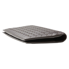 ボッテガヴェネタ イントレチャート 長財布 ブラウン レザー メンズ BOTTEGAVENETA 【中古】