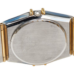 オメガ コンステレーション デイデイト 腕時計 クオーツ ゴールド文字盤 ステンレススチール メッキ メンズ OMEGA 【中古】