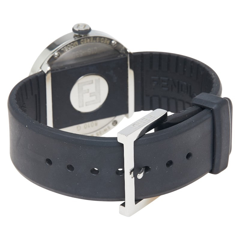 フェンディ ブースラ 腕時計 8010G クオーツ ピンク文字盤 ラバー レディース FENDI 【中古】