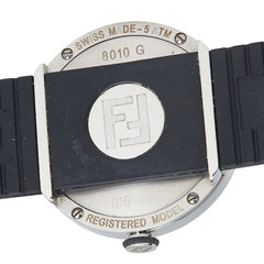 フェンディ ブースラ 腕時計 8010G クオーツ ピンク文字盤 ラバー レディース FENDI 【中古】