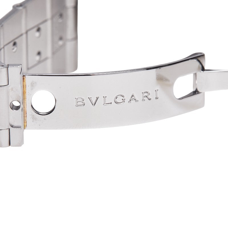 ブルガリ ディアゴノ スポーツ 腕時計 CH35S 自動巻き ブラック文字盤 ステンレススチール メンズ BVLGARI 【中古】