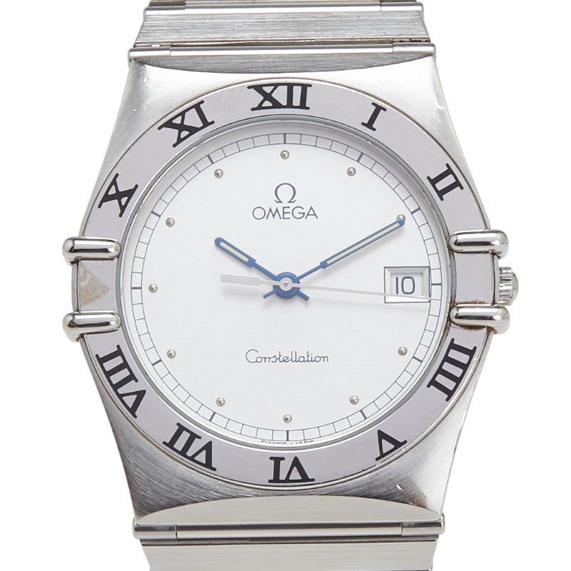 オメガ コンステレーション 腕時計 クオーツ シルバー文字盤 ステンレススチール メンズ OMEGA 【中古】