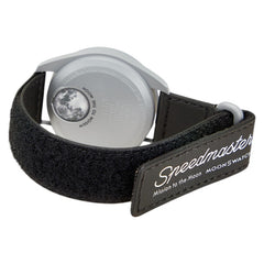 オメガ × スウォッチ スピードマスター ムーンスウォッチ MISSION TO THE MOON 腕時計 S033M100 クオーツ ブラック文字盤 セラミック ナイロン メンズ OMEGA 【中古】