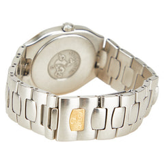 オメガ シーマスター ポラリス 腕時計 クオーツ グレー文字盤 ステンレススチール メッキ メンズ OMEGA 【中古】