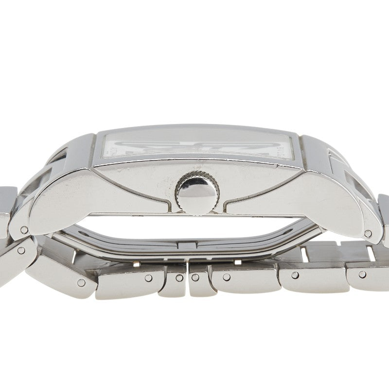 ブルガリ レッタンゴロ 腕時計 RT45S 自動巻き ホワイト文字盤 ステンレススチール メンズ BVLGARI 【中古】