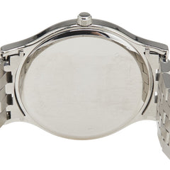 ティファニー クラシック 腕時計 クオーツ ホワイト文字盤 ステンレススチール メンズ TIFFANY&Co. 【中古】