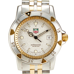 タグホイヤー プロフェッショナル 200M 腕時計 955.713G クオーツ シルバー文字盤 ステンレススチール メッキ メンズ TAG HEUER 【中古】