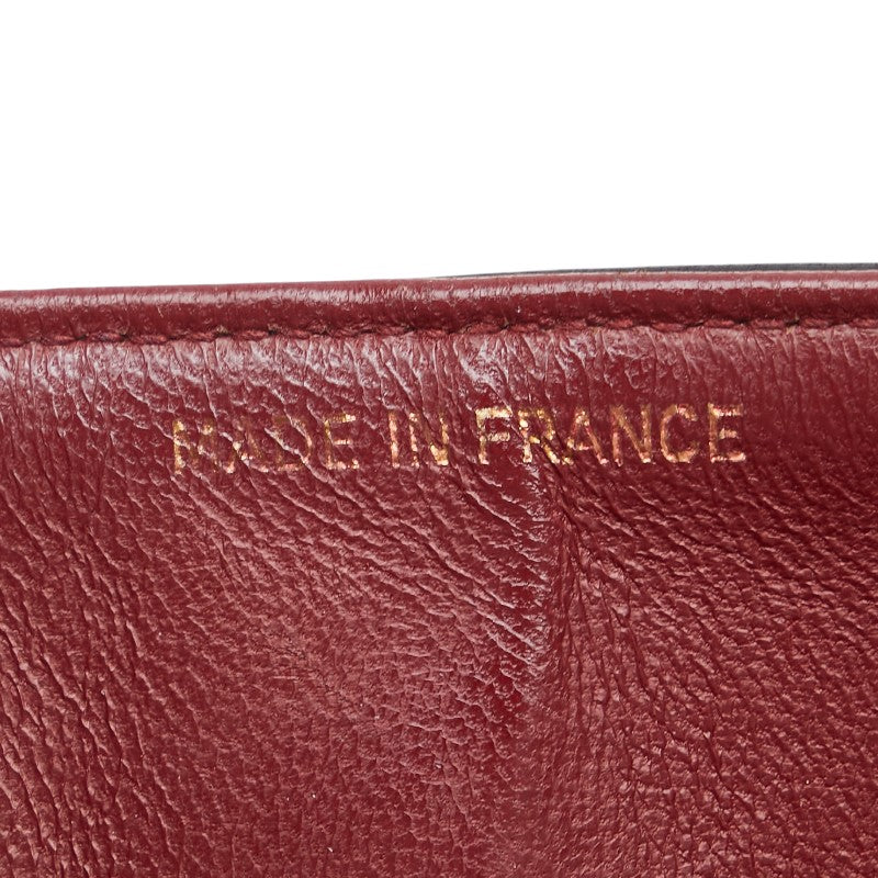 シャネル マトラッセ ココマーク ダブルフラップ ショルダーバッグ ブラック ゴールド ラムスキン レディース CHANEL 【中古】