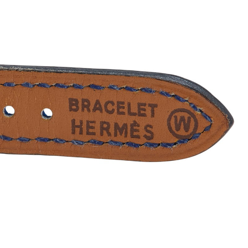 エルメス ケリーウォッチ 腕時計 クオーツ ゴールド文字盤 ステンレススチール レザー レディース HERMES 【中古】