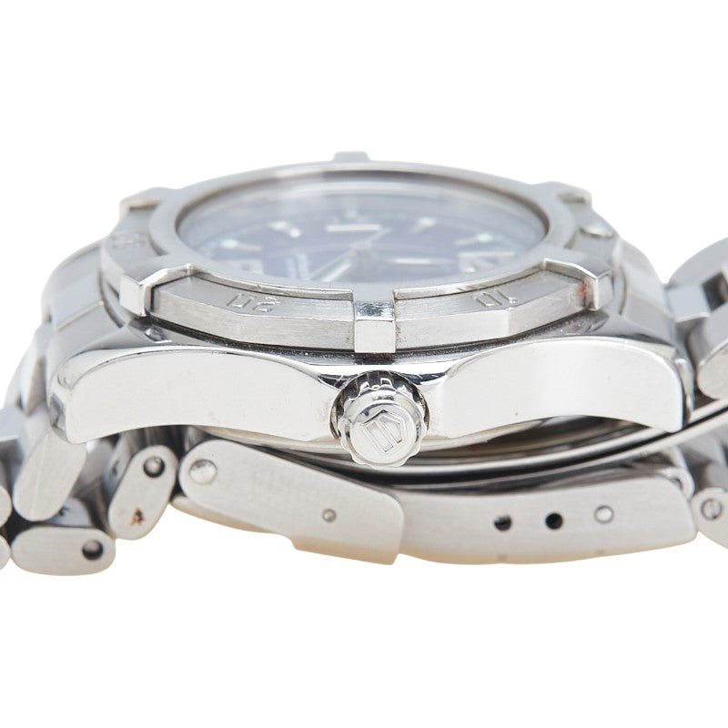 タグホイヤー エクスクルーシブ 腕時計 WN1312 クオーツ ネイビー文字盤 ステンレススチール レディース TAG HEUER 【中古】