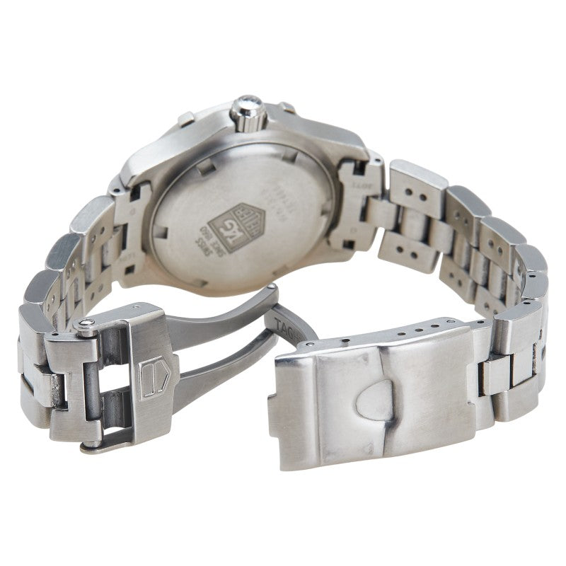 タグホイヤー エクスクルーシブ 腕時計 WN1319 クオーツ ピンク文字盤 ステンレススチール レディース TAG HEUER 【中古】