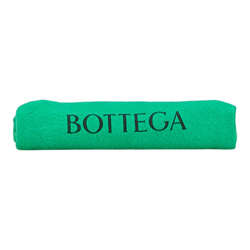 ボッテガヴェネタ マキシイントレチャート カセット 二つ折り財布 ブラウン レザー レディース BOTTEGAVENETA 【中古】