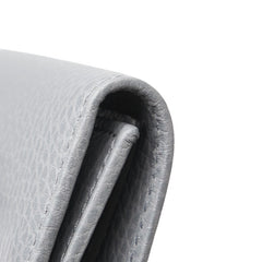 グッチ プチマーモント ダブルＧ ロゴ キーケース 456118 グレー レザー レディース GUCCI 【中古】