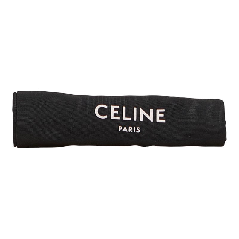 セリーヌ スモール トリフォルドウォレット 三つ折り財布 パープル系 レザー レディース CELINE 【中古】