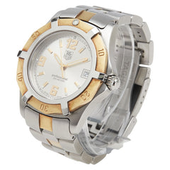 タグホイヤー プロフェッショナル 2000 エクスクルーシブ 腕時計 WN1153 クオーツ シルバー文字盤 ステンレススチール メッキ メンズ TAG HEUER 【中古】