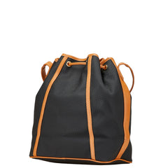 サンローラン 斜め掛け ショルダーバッグ ブラック ブラウン PVC レザー レディース SAINT LAURENT 【中古】