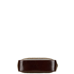 フェンディ ズッカ ハンドバッグ トートバッグ 16328 ブラウン キャンバス レザー レディース FENDI 【中古】