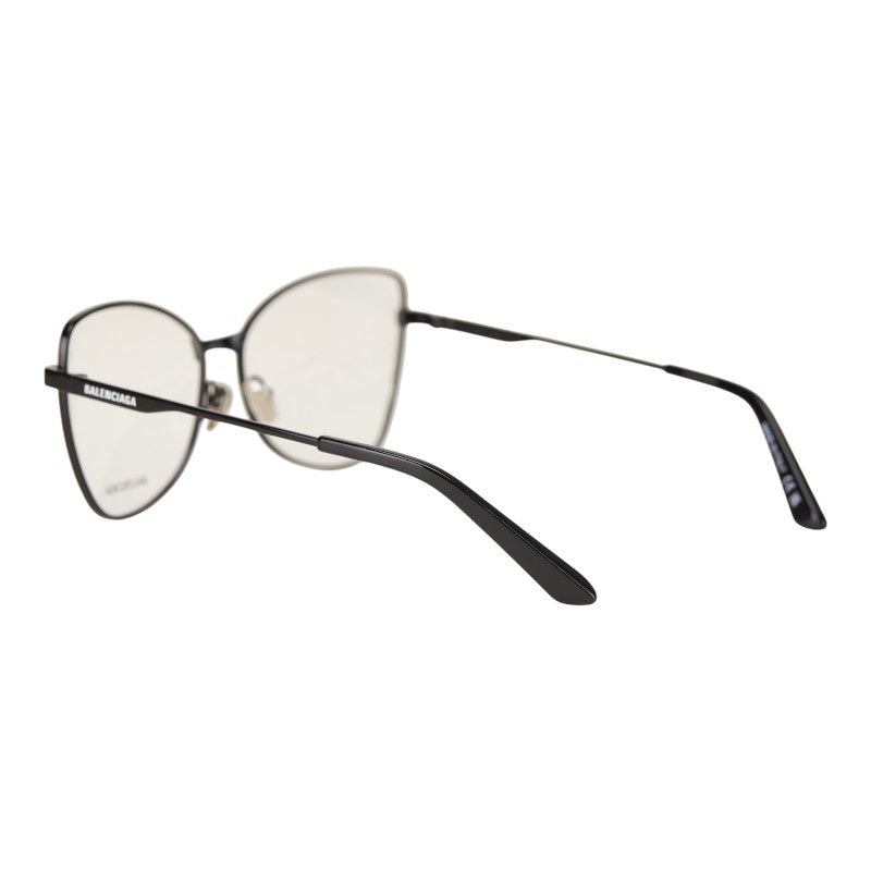 バレンシアガ メガネ BB0282O ブラック プラスチック メンズ BALENCIAGA 【中古】