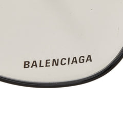 バレンシアガ メガネ BB0282O ブラック プラスチック メンズ BALENCIAGA 【中古】