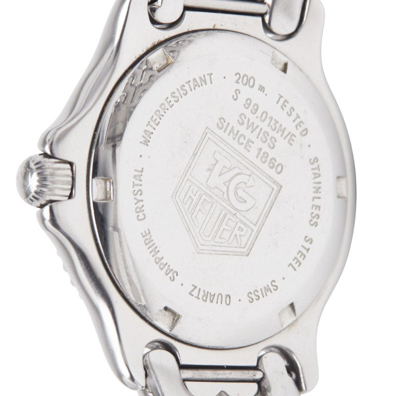 タグホイヤー セル 腕時計 S99.013 クオーツ ホワイト文字盤 ステンレススチール メンズ TAG HEUER 【中古】