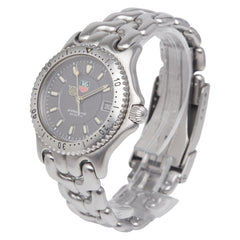 タグホイヤー セル 腕時計 WG1213-K0 クオーツ グレー文字盤 ステンレススチール ボーイズ TAG HEUER 【中古】