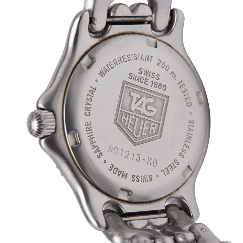 タグホイヤー セル 腕時計 WG1213-K0 クオーツ グレー文字盤 ステンレススチール ボーイズ TAG HEUER 【中古】