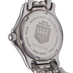 タグホイヤー セル 腕時計 WG1213-K0 クオーツ グレー文字盤 ステンレススチール ボーイズ TAG HEUER 【中古】