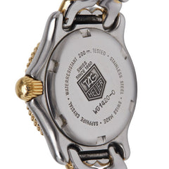 タグホイヤー セル 腕時計 WG1420-0 クオーツ グレー文字盤 ステンレススチール メッキ レディース TAG HEUER 【中古】