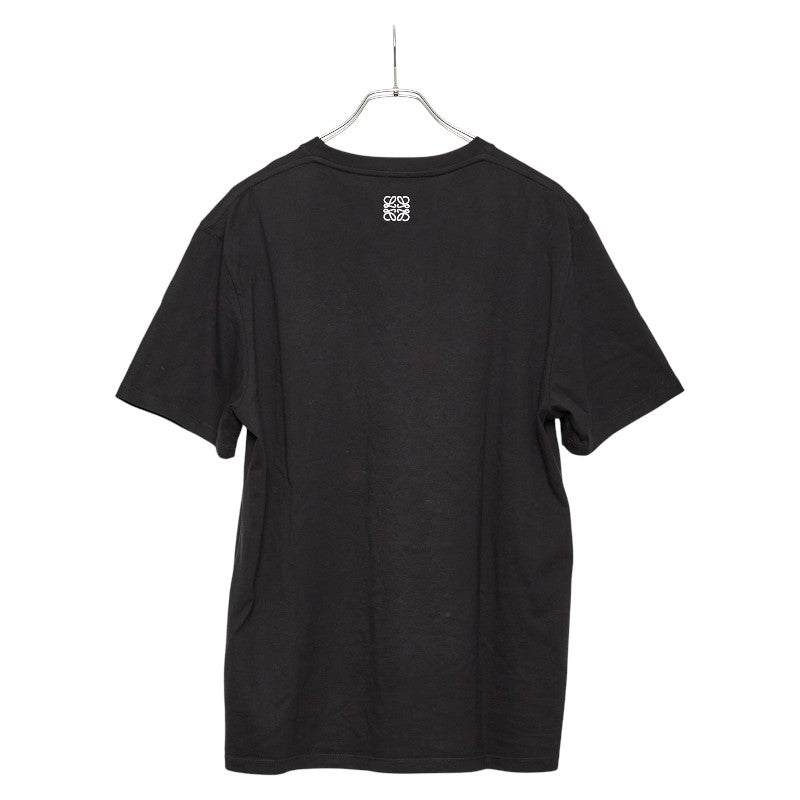ロエベ パンジー ロゴ 半袖Ｔシャツ サイズ:L H526Y22J23 ブラック コットン メンズ LOEWE 【中古】