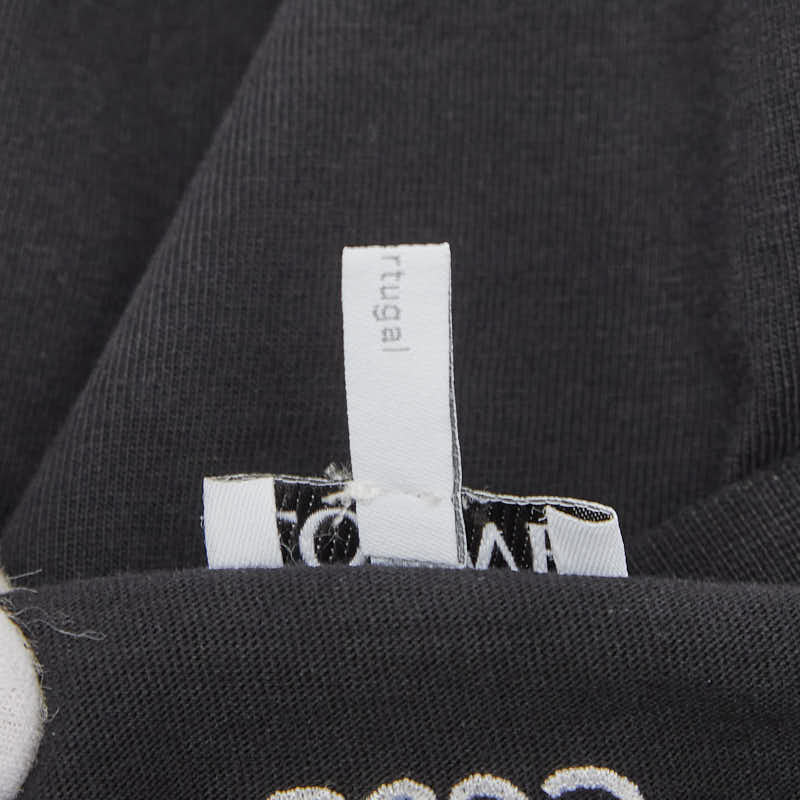 ロエベ パンジー ロゴ 半袖Ｔシャツ サイズ:L H526Y22J23 ブラック コットン メンズ LOEWE 【中古】