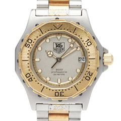 タグホイヤー 3000シリーズ 腕時計 934.213 クオーツ シルバー文字盤 ステンレススチール メッキ レディース TAG HEUER 【中古】