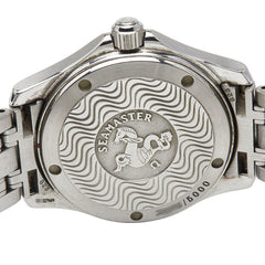 オメガ シーマスター120 ジャック マイヨール1997 腕時計 2500.80 自動巻き ブルー文字盤 ステンレススチール メンズ OMEGA 【中古】