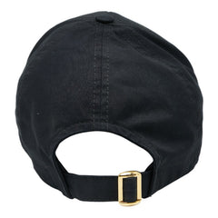 セリーヌ トリオンフ ベースボールキャップ キャップ サイズ:S ブラック ホワイト コットン レディース CELINE 【中古】