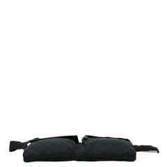 グッチ GGキャンバス ウエストバッグ ショルダーバッグ 28566 ブラック キャンバス レザー レディース GUCCI 【中古】