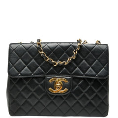 シャネル マトラッセ ココマーク チェーン ショルダーバッグ ラムスキン レディース CHANEL 【中古】