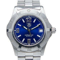 タグホイヤー エクスクルーシブ 腕時計 WN1112 クオーツ ブルー文字盤 ステンレススチール メンズ TAG HEUER 【中古】